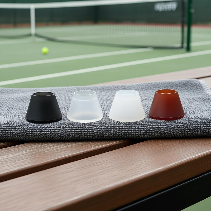 Tennis Racket - ปลอกหุ้มด้ามจับไม้เทนนิสซิลิโคนแบบรักษ์โลก ป้องกันการสึกหรอ สำหรับอุปกรณ์เสริมในการแข่งขันประจำวัน