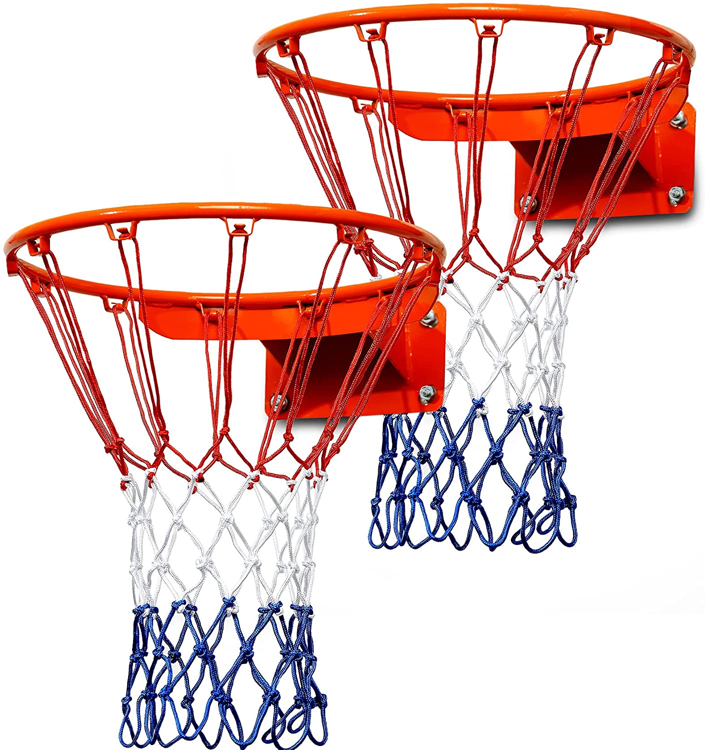 Basketball Hoop - ห่วงบาสเก็ตบอลเหล็กแข็งแรงทนทานจากโรงงาน ติดผนังอย่างดี พร้อมแผ่นหลัง PE สำหรับกลางแจ้ง โปรโมชั่นส่งเสริมการขาย