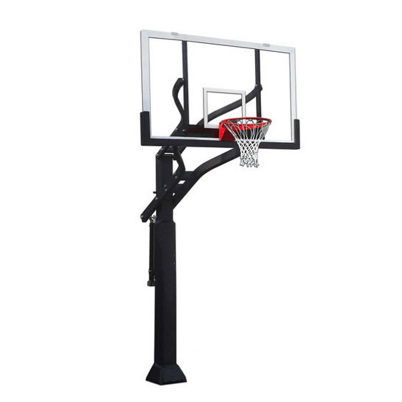 Basketball Hoop - แป้นบาสเก็ตบอลไฟเบอร์กลาสแบบปรับได้ติดผนัง