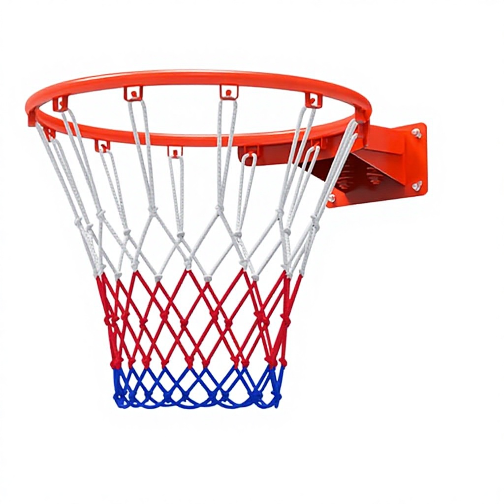 Basketball Hoop - ห่วงบาสเก็ตบอลติดผนังแบบเคลื่อนย้ายได้มาตรฐานสำหรับเด็ก ใช้ได้ทั้งในร่ม/กลางแจ้ง สีแดง/น้ำเงิน/ขาว โปรโมชั่นส่งเสริมการขาย