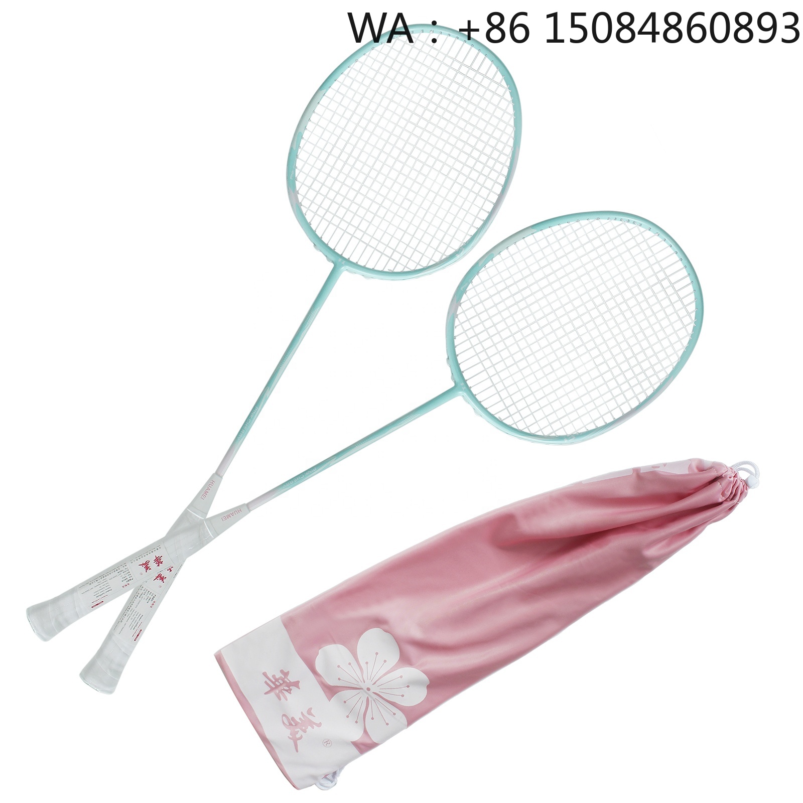 Badminton Racket - ไม้แบดมินตันวัสดุคาร์บอนไฟเบอร์ราคาโรงงาน โครงสร้างทนทาน น้ำหนักเบา ประสิทธิภาพเสถียร เหมาะสำหรับการเล่นกีฬาสมัครเล่นรายวัน
