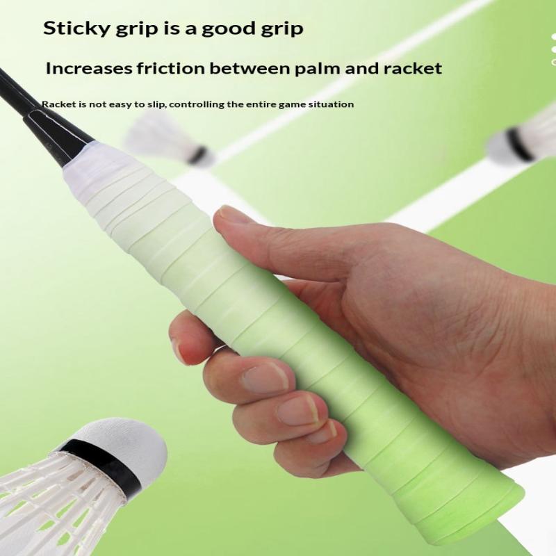 Tennis Racket - เทปพันด้ามจับกีฬาแบบไล่เฉดสี เทปพันด้ามจับเทนนิส แถบกันเหงื่อ ด้ามจับไม้แบดมินตัน เทปพันด้ามจับไม้พาเดล