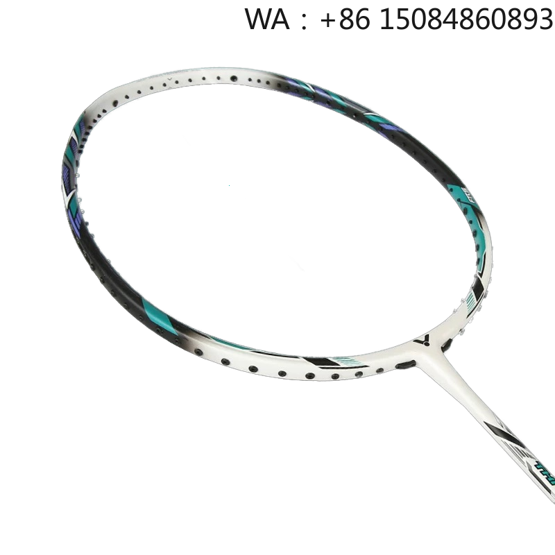 Badminton Racket - ไม้แบดมินตัน T46/T700 ทำจากวัสดุคาร์บอนไฟเบอร์เต็มรูปแบบ น้ำหนักเบา 4-5U โครงกราไฟต์นุ่ม