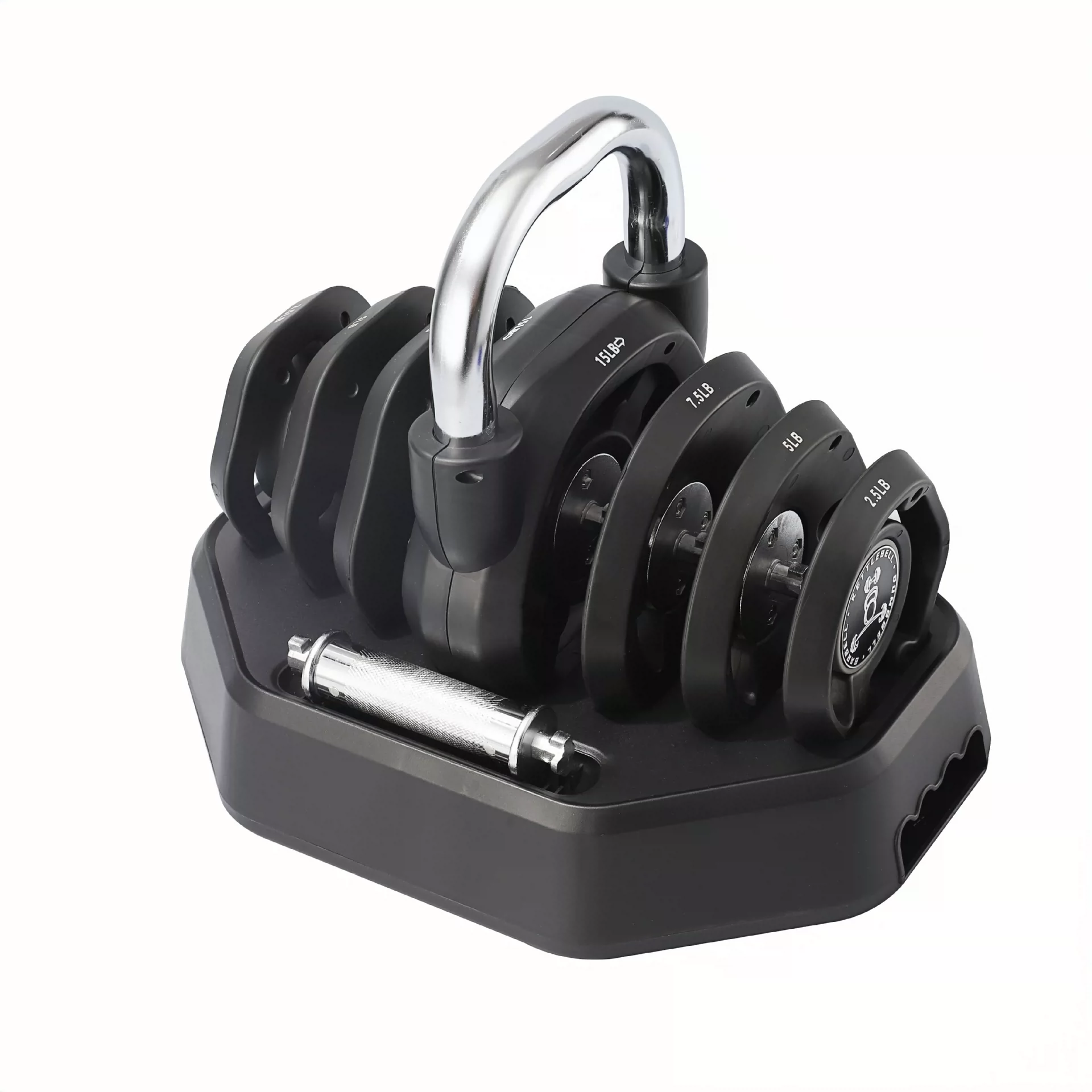 Dumbbell Set - ชุดดัมเบล บาร์เบล เคทเทิลเบล 3-in-1 ปรับน้ำหนักได้ สำหรับออกกำลังกายที่บ้าน