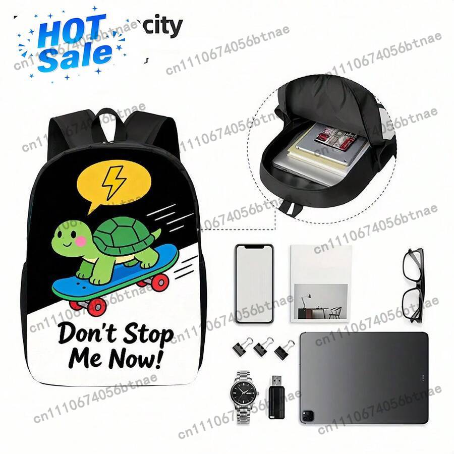 กระเป๋าเป้สะพายหลังลายเต่าสเก็ - Skateboard บทวิจารณ์และราคา