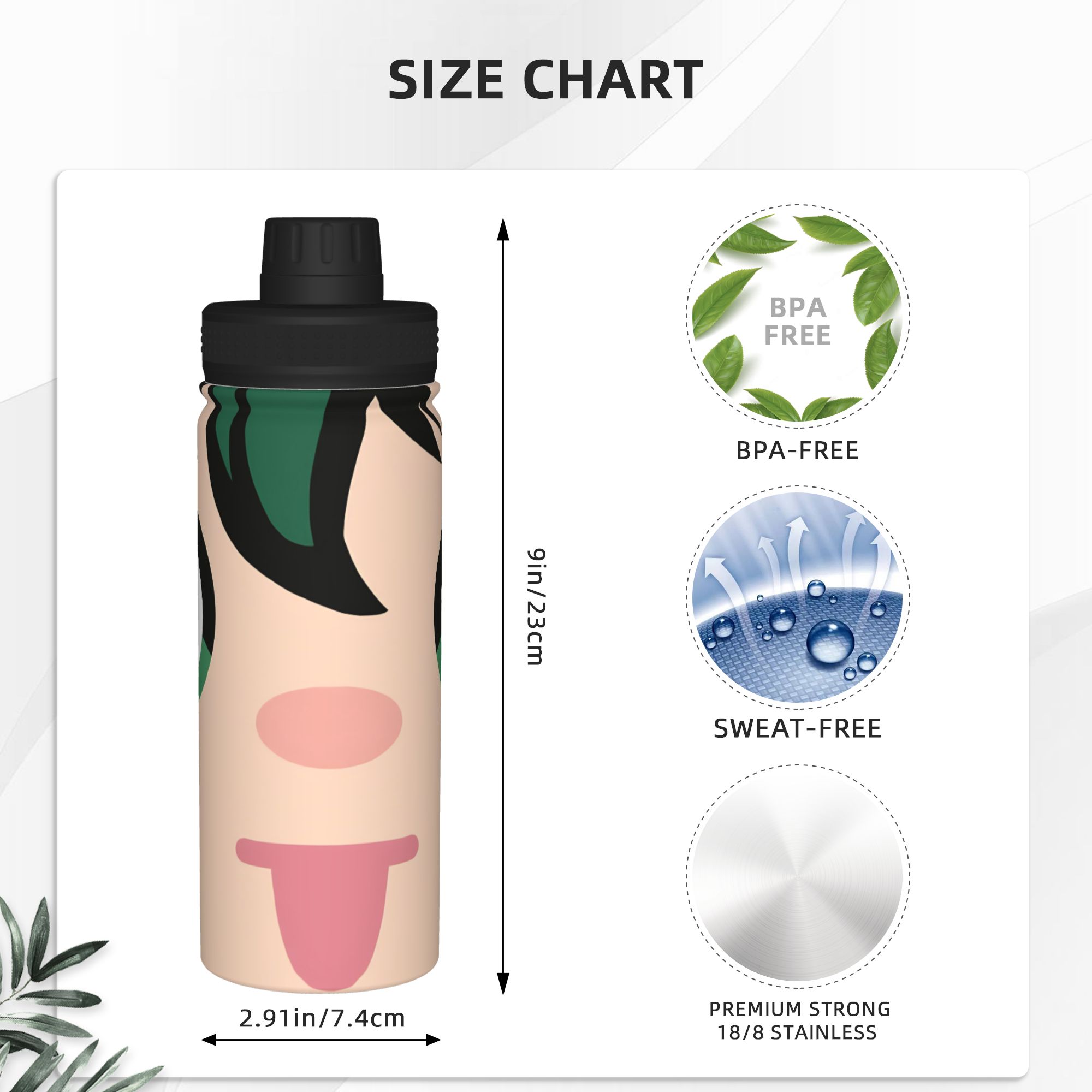 กระติกน้ำเก็บอุณหภูมิสำหรับกีฬ - Sports Water Bottle Insulated บทวิจารณ์และราคา