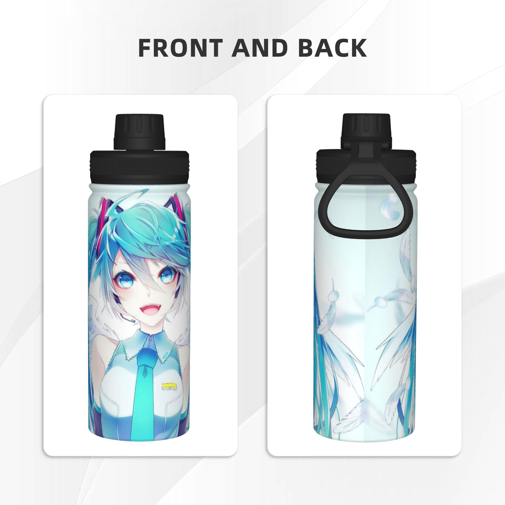 กระติกน้ำเก็บอุณหภูมิลายอนิเมะ - Sports Water Bottle Insulated บทวิจารณ์และราคา