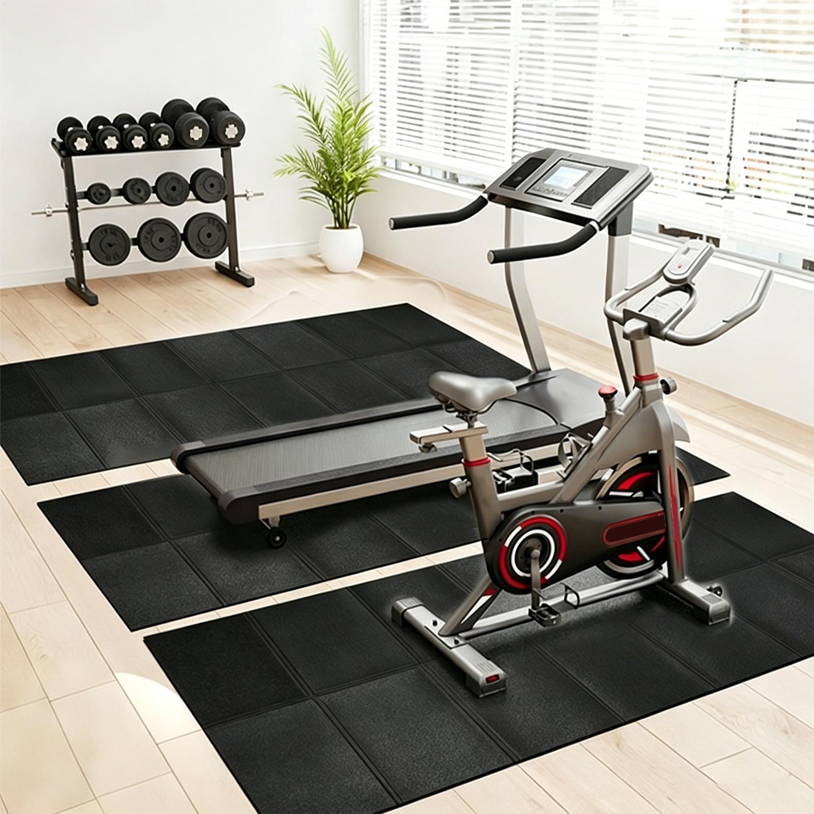 แผ่นรองพื้นลู่วิ่งไฟฟ้า ดูดซับ - Yoga Mat บทวิจารณ์และราคา