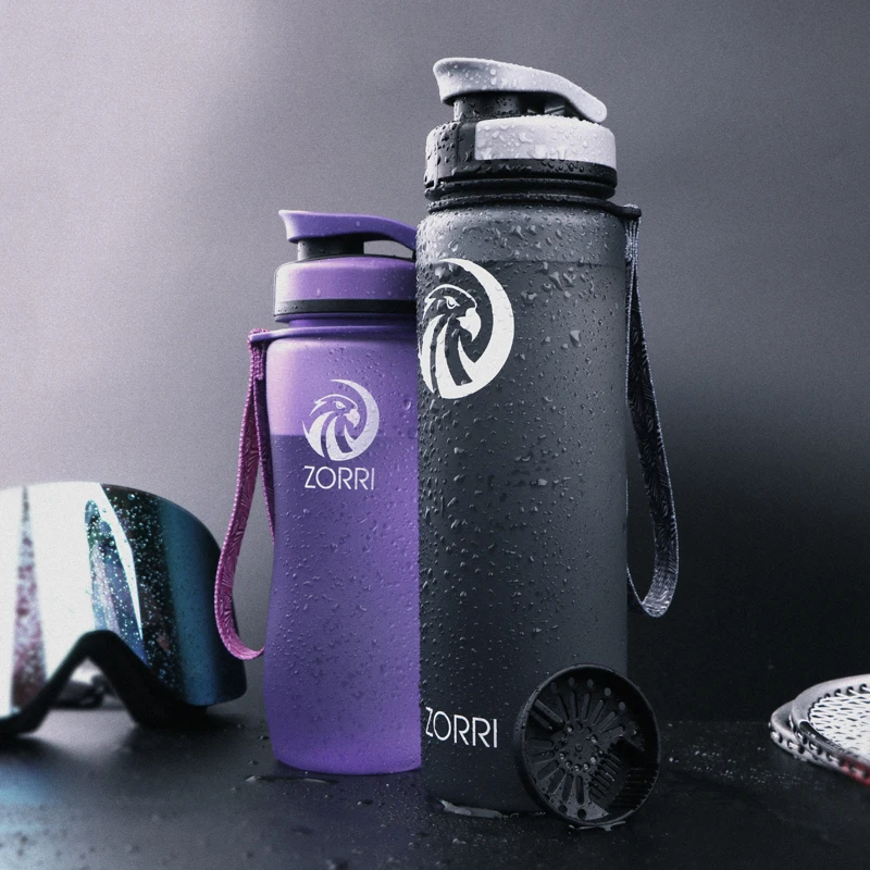 ZORRI ขวดน้ํากีฬาแบบพกพา BPA ฟ - Sports Equipment 5 Years Old บทวิจารณ์และราคา