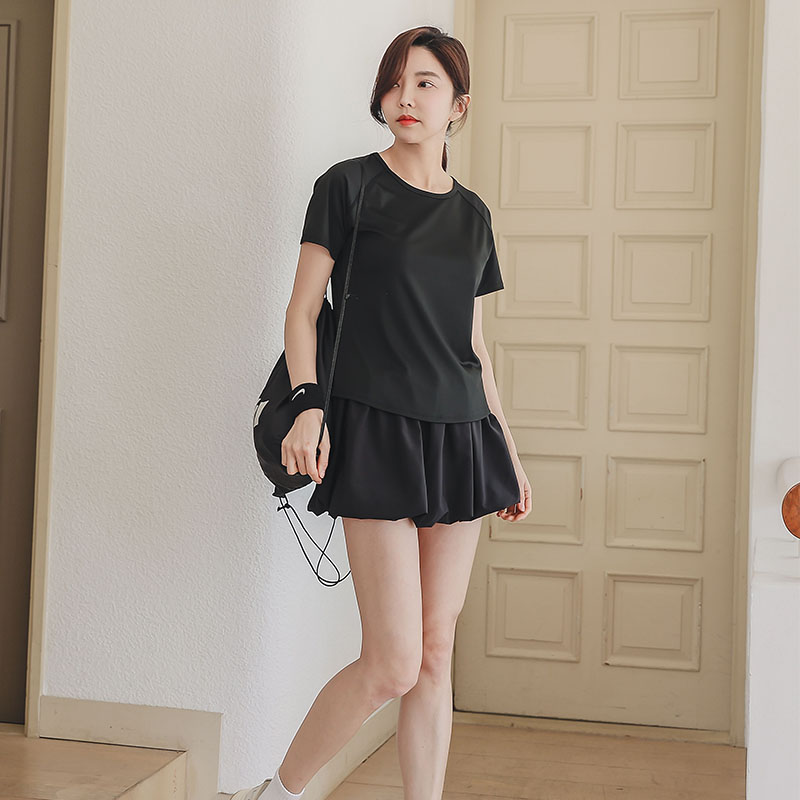 ชุดกีฬาผู้หญิงแบบแห้งเร็วทรงหล - Jump Rope บทวิจารณ์และราคา