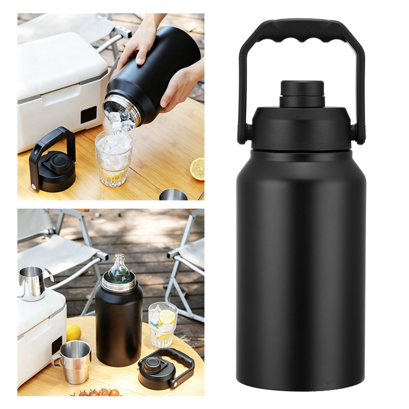 ขวดน้ำเก็บอุณหภูมิพร้อมฝาปิดแล - Sports Water Bottle Insulated บทวิจารณ์และราคา