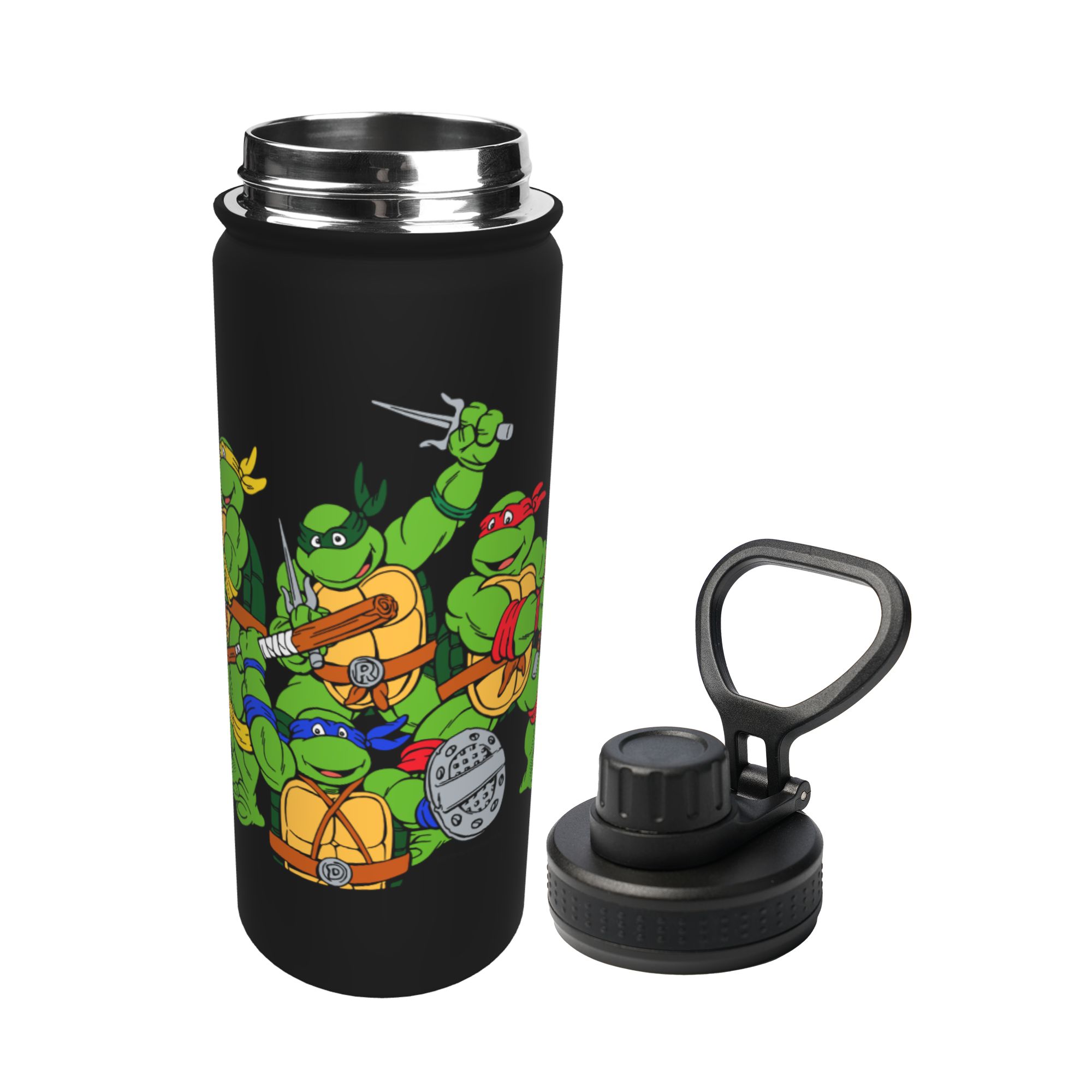 กระติกน้ำสแตนเลสลายการ์ตูนนินจ - Sports Water Bottle Insulated บทวิจารณ์และราคา