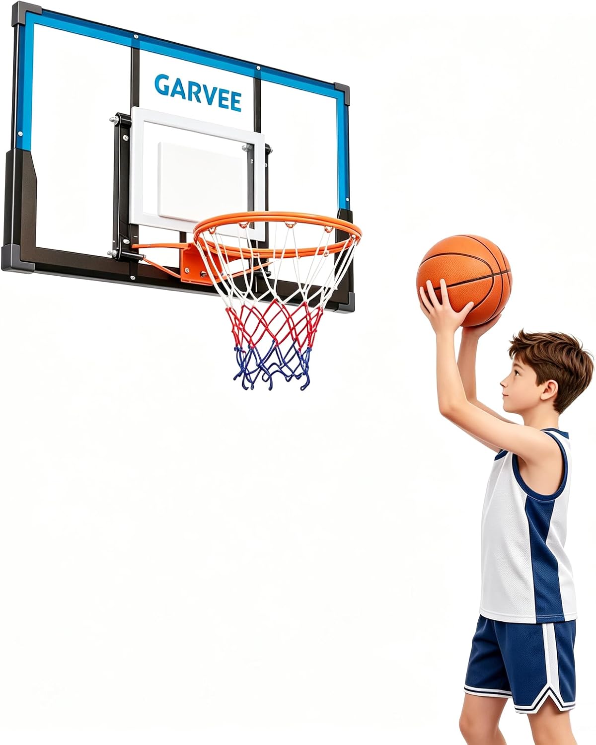 ห่วงบาสเกตบอลติดผนัง Tacleekii - Basketball Hoop บทวิจารณ์และราคา
