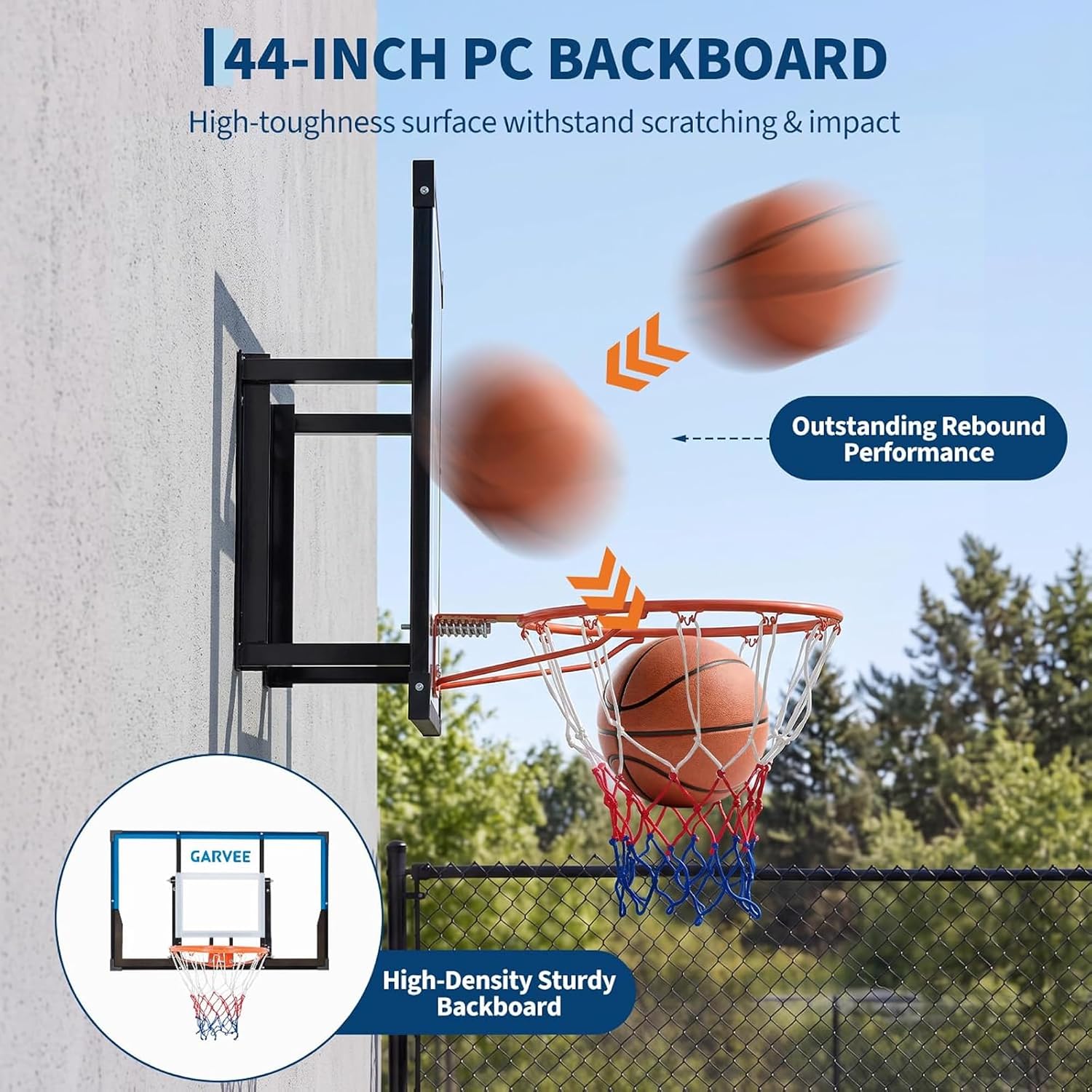ห่วงบาสเกตบอลติดผนัง Tacleekii - Basketball Hoop บทวิจารณ์และราคา