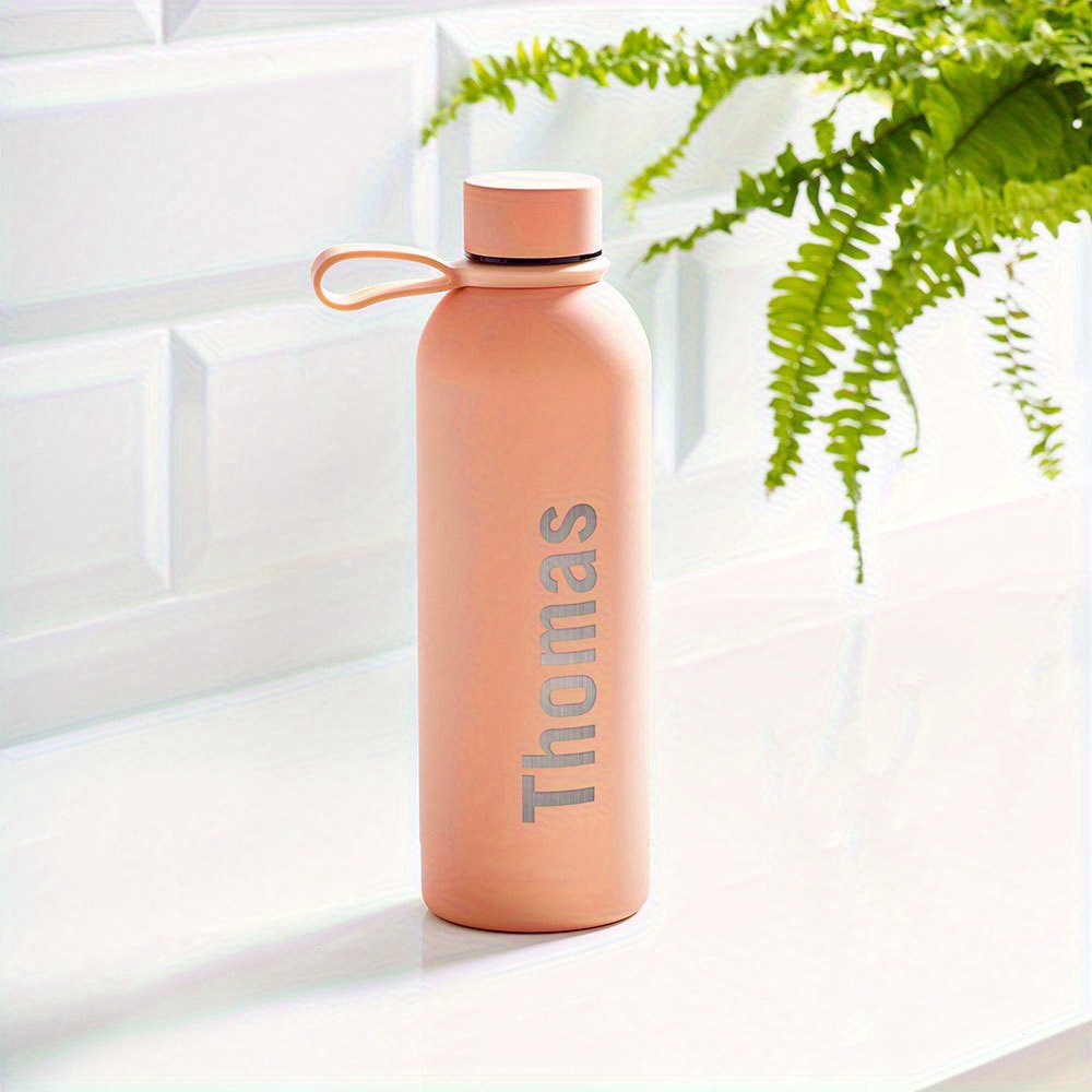 ขวดน้ำสแตนเลสสลักชื่อส่วนตัว,  - Sports Water Bottle Insulated บทวิจารณ์และราคา