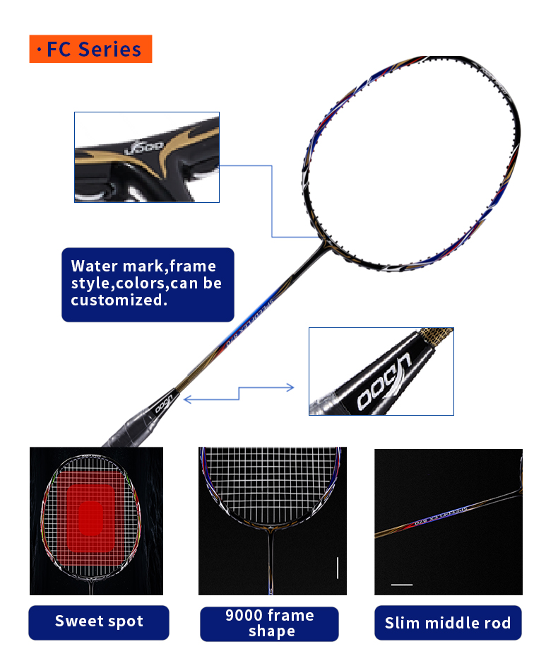 ไม้แบดมินตัน G5 วัสดุคาร์บอนไฟ - Badminton Racket บทวิจารณ์และราคา