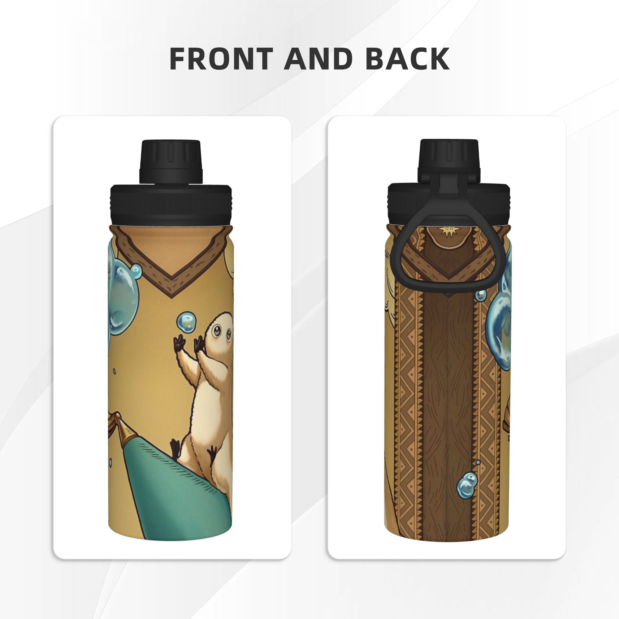 กระติกน้ำสแตนเลสเก็บความร้อน B - Sports Water Bottle Insulated บทวิจารณ์และราคา
