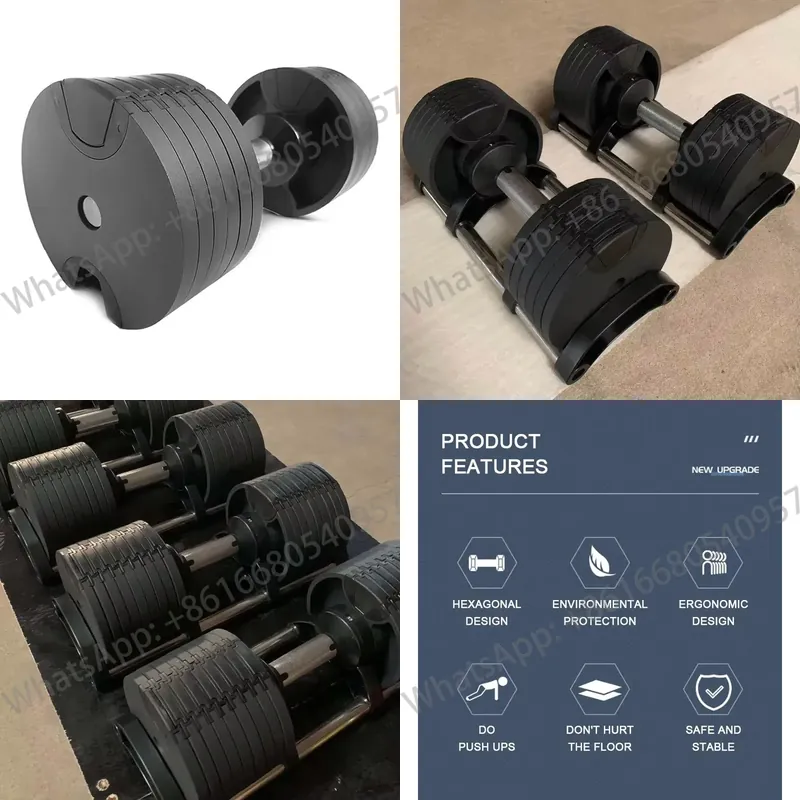 ชุดดัมเบลน้ำหนัก 2.5-80 กิโลกร - Dumbbell Set บทวิจารณ์และราคา