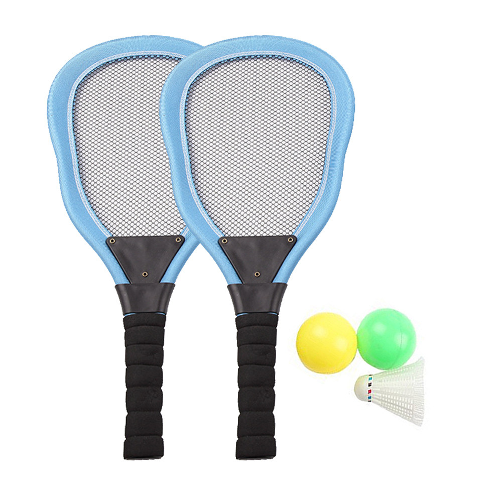 ชุดไม้แบดมินตันชายหาดผ้า 5 ชิ้ - Badminton Racket บทวิจารณ์และราคา