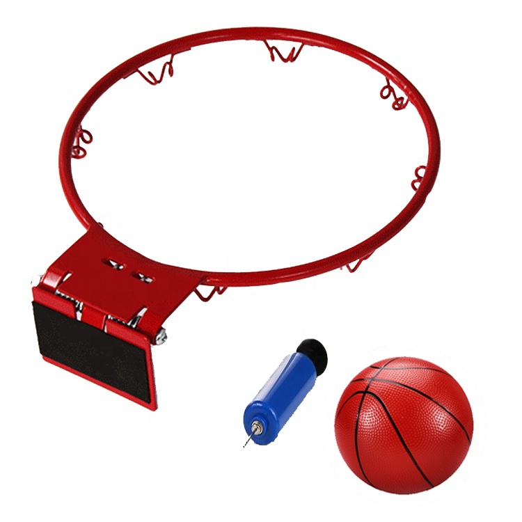 ห่วงบาสเก็ตบอลแบบพกพาพร้อมขอบเ - Basketball Hoop บทวิจารณ์และราคา