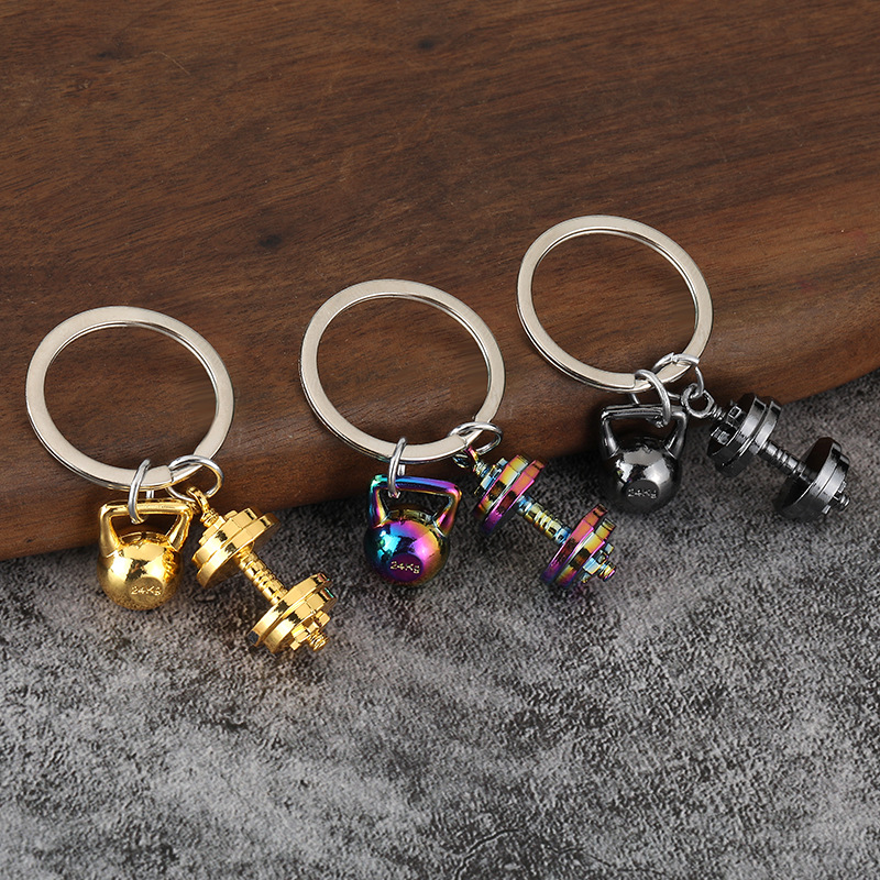 จี้โลหะรูปอุปกรณ์ยกน้ำหนักสำหร - Dumbbell Set บทวิจารณ์และราคา
