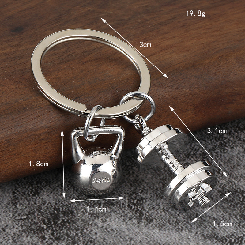 จี้โลหะรูปอุปกรณ์ยกน้ำหนักสำหร - Dumbbell Set บทวิจารณ์และราคา