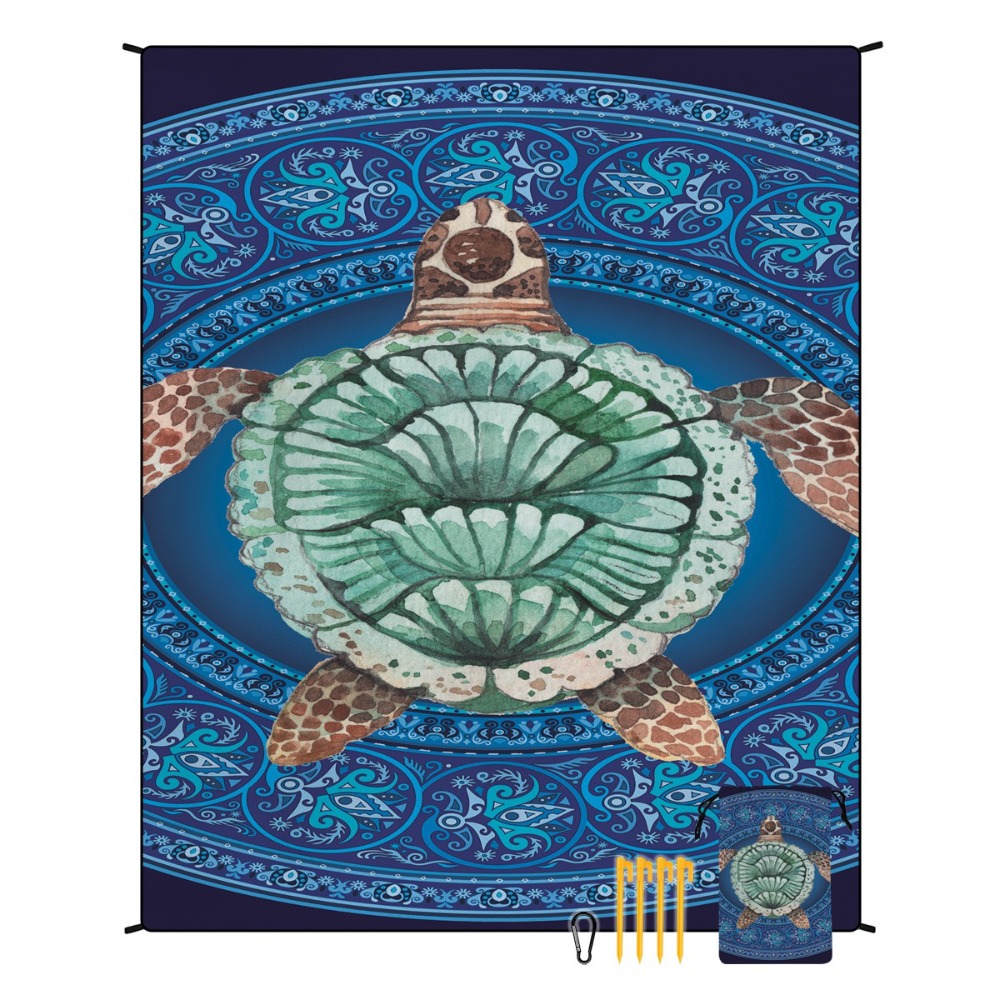ผ้าขนหนูชายหาดลายต้นปาล์ม 71x8 - Yoga Mat บทวิจารณ์และราคา