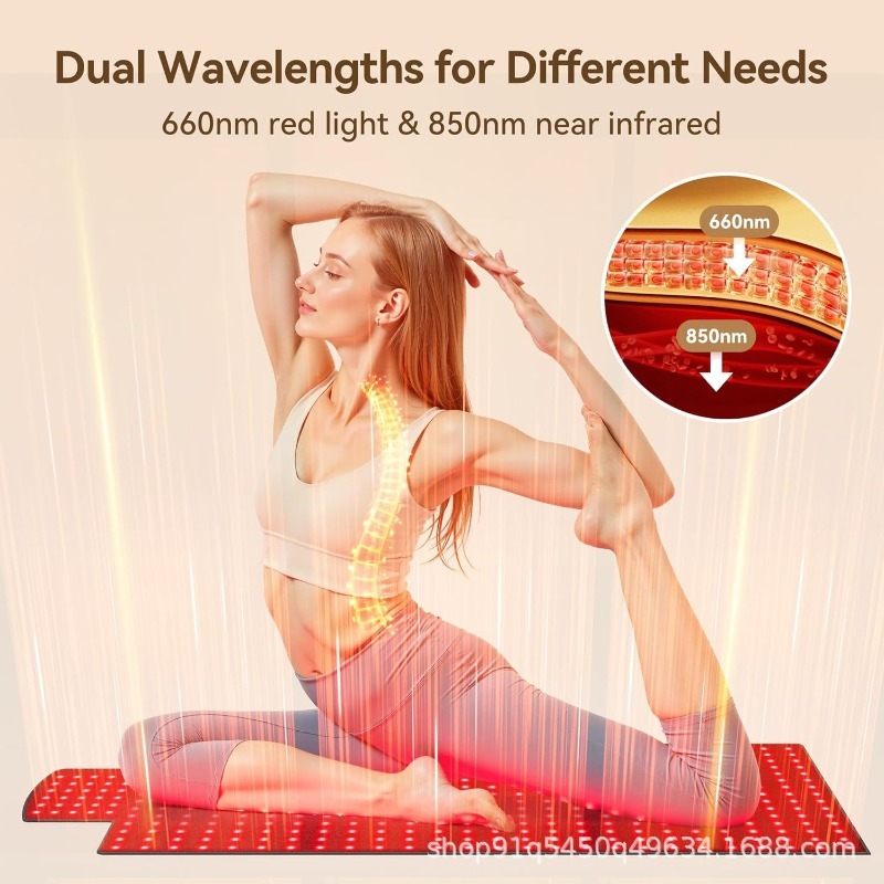 แผ่นประคบแสงอินฟราเรดสีแดง สำห - Yoga Mat บทวิจารณ์และราคา