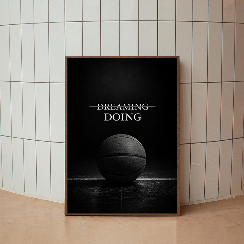 โปสเตอร์สร้างแรงบันดาลใจด้านฟิ - Sports Equipment Poster บทวิจารณ์และราคา